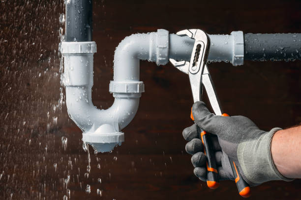 Professional Drain Cleaning technician working in Colton, CA